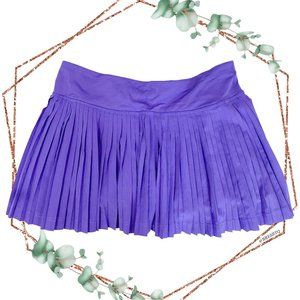 Lululemon pleat to street skirt II iris flower 6